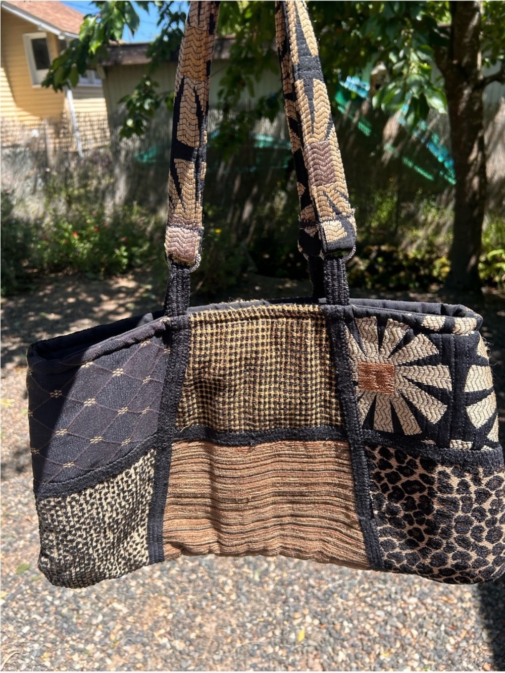 Patchwork Tote Bag - Picture 2 of 7